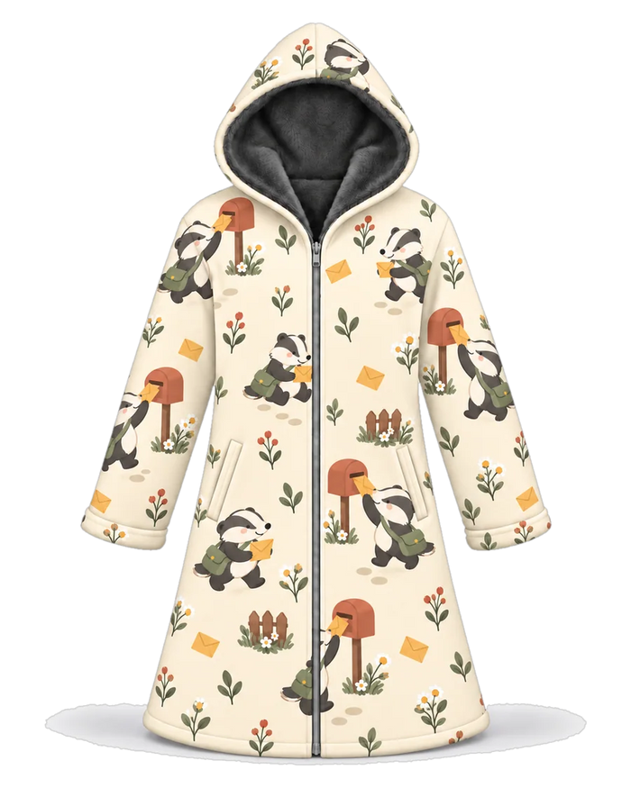Badger Post Hoodie Blanket Cloak