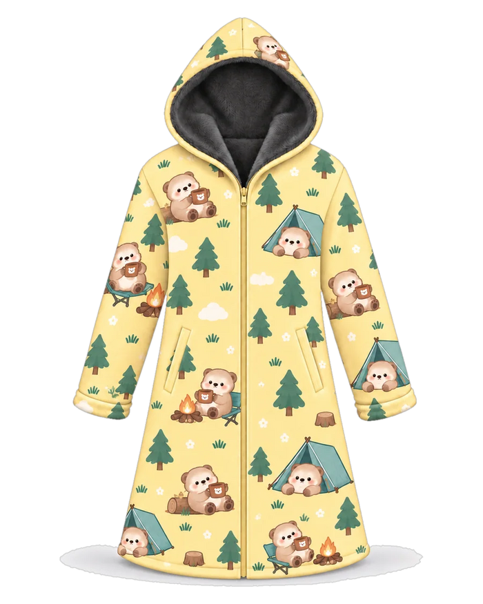 Campfire Hoodie Blanket Cloak