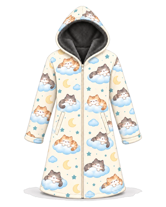 Cloud Cat Hoodie Blanket Cloak