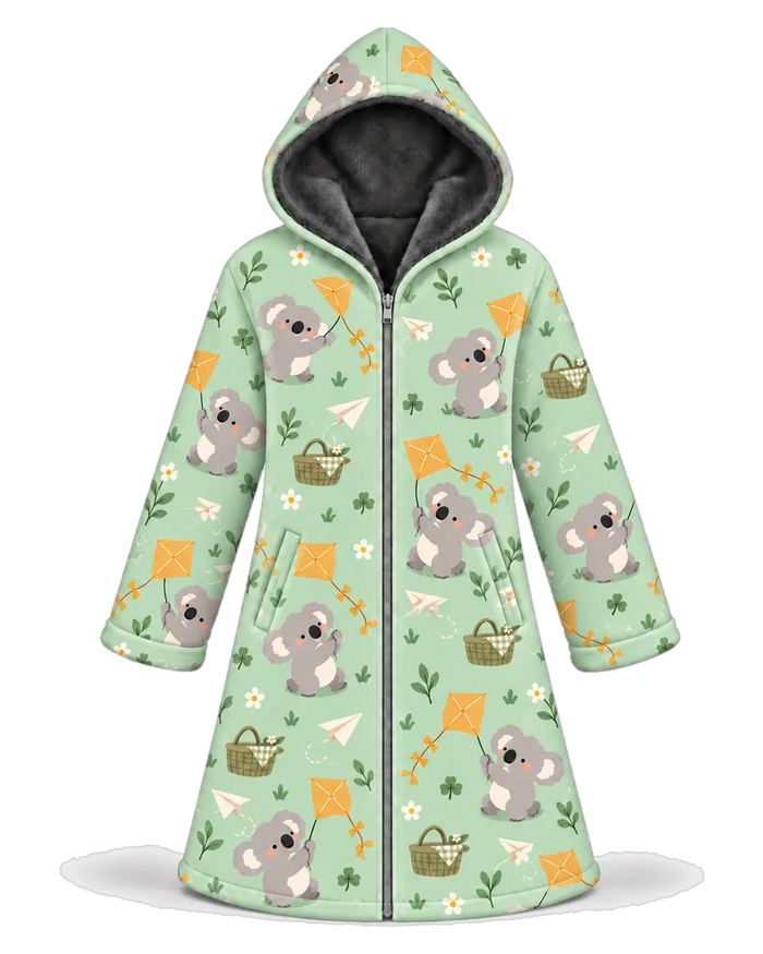 Koala Kites Hoodie Blanket Cloak