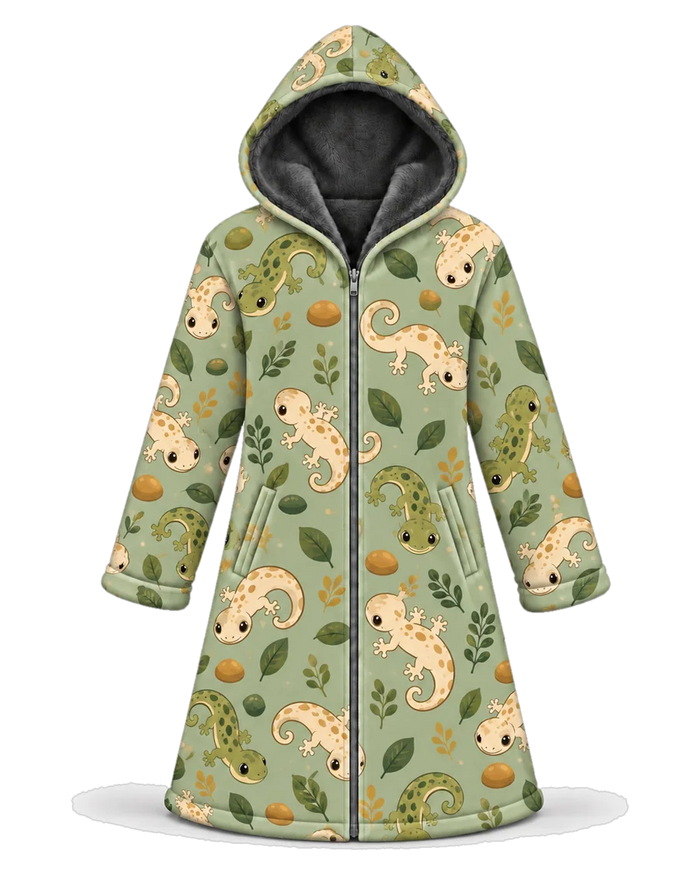 Leopard Gecko Hoodie Blanket Cloak