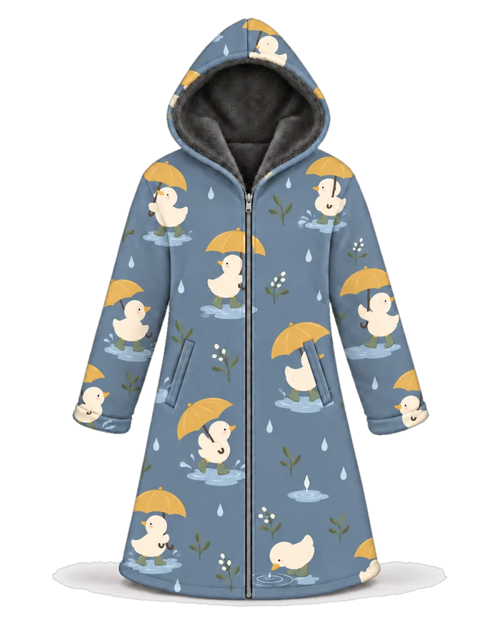 Rainy Duck Hoodie Blanket Cloak
